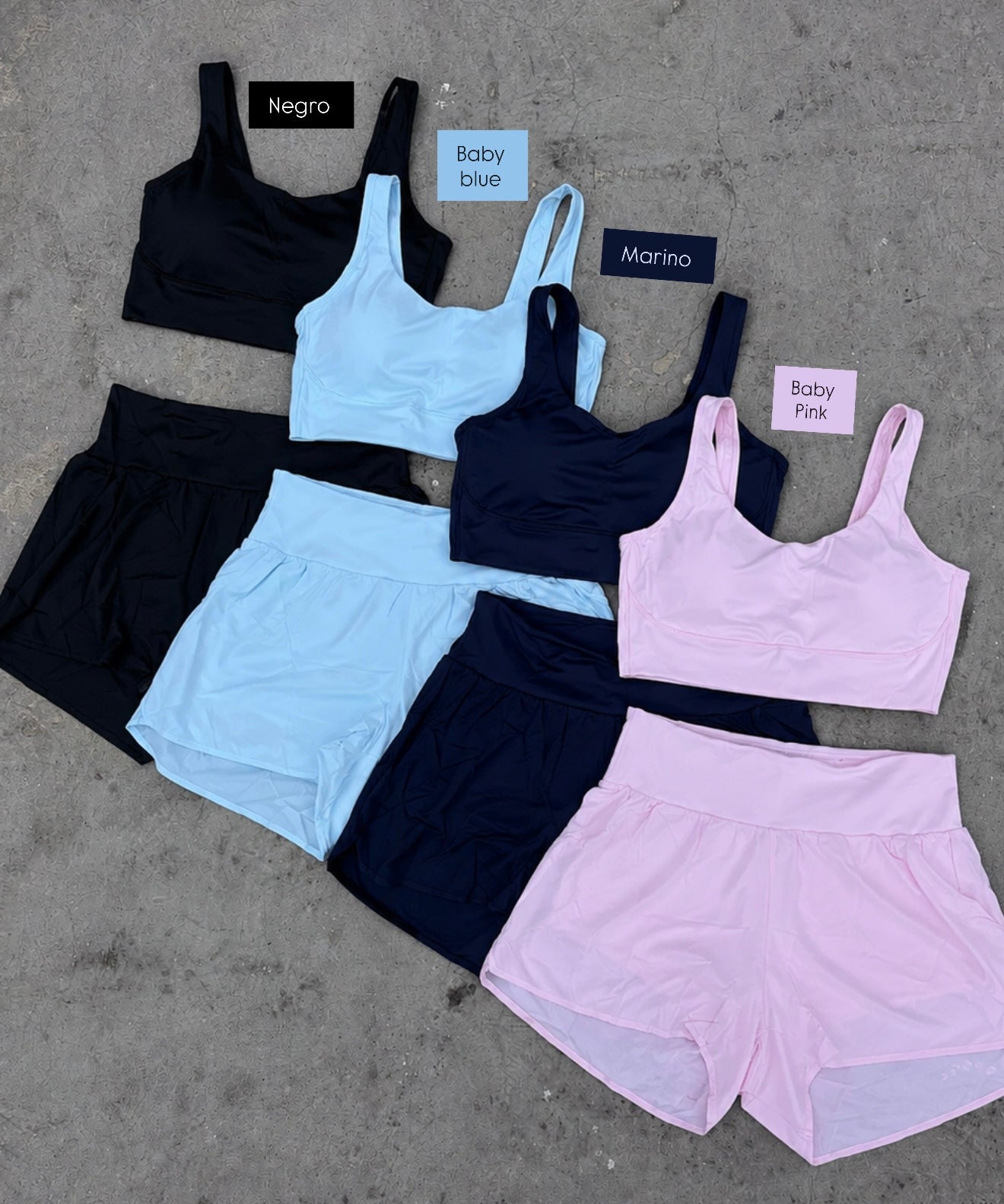SET TOP Y SHORT (PRECIO MENUDEO $299)