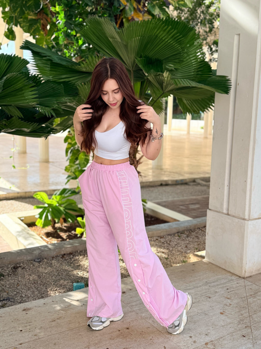 PANTS ANCHO BOTONES INSPO LULULEMON (Precio REBAJA $219)