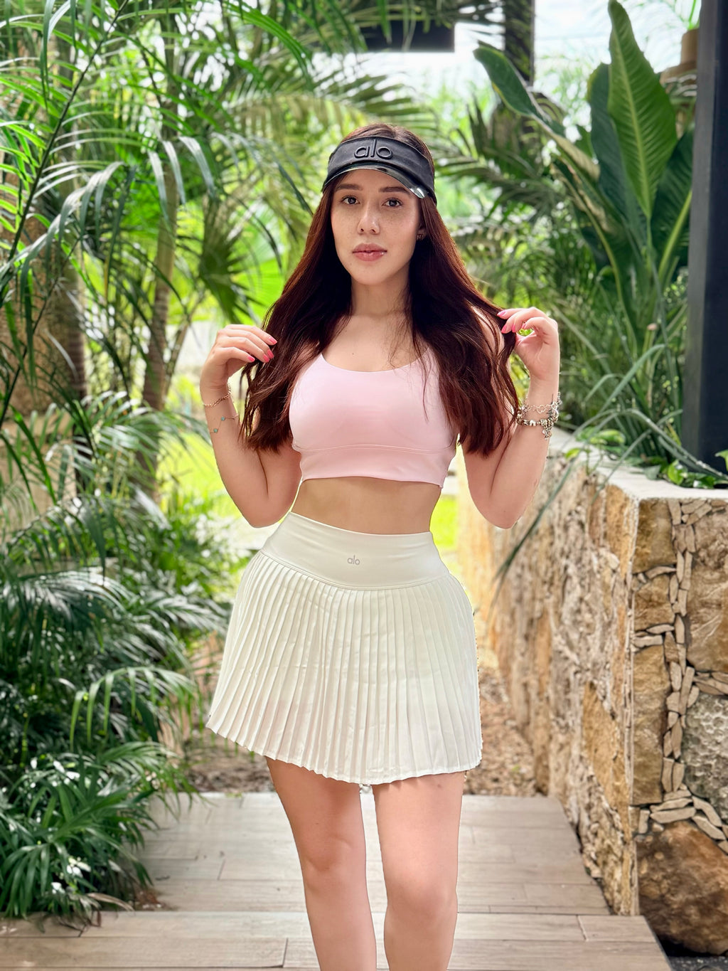 FALDA PLISADA ALO (PRECIO MENUDEO $199)