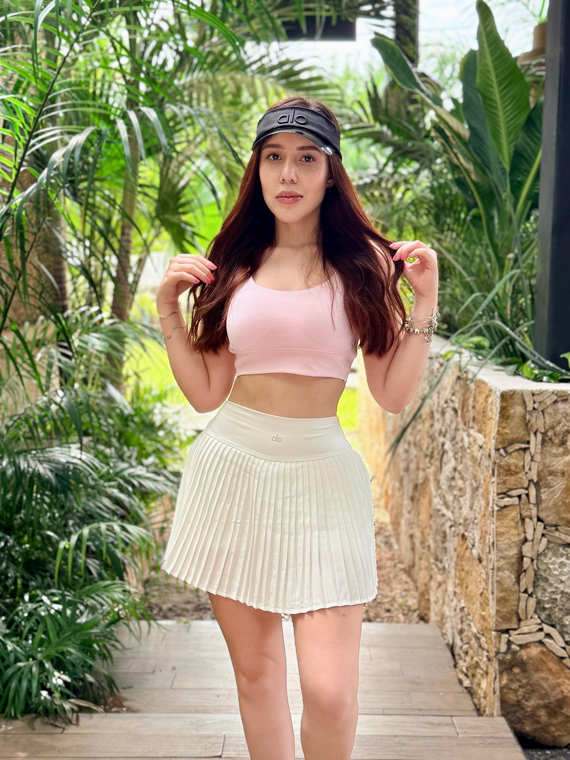FALDA PLISADA ALO (PRECIO MENUDEO $199)
