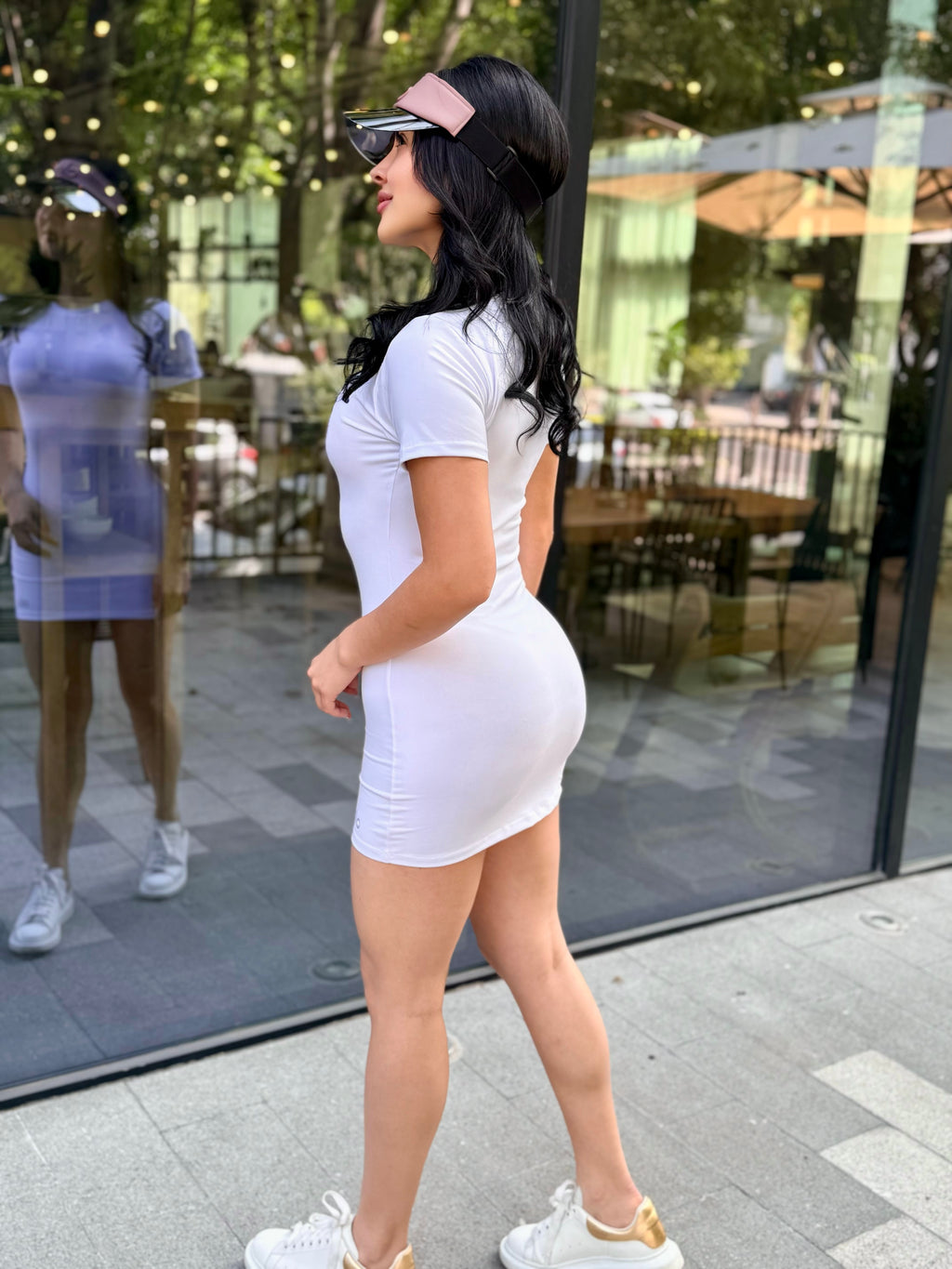 VESTIDO ALO PIEL DE DURAZNO (PRECIO REBAJA)