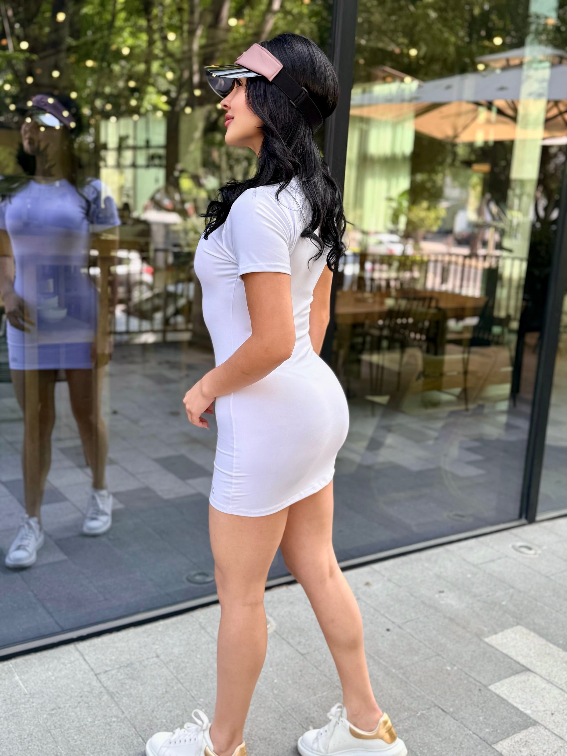 VESTIDO ALO PIEL DE DURAZNO (PRECIO REBAJA)