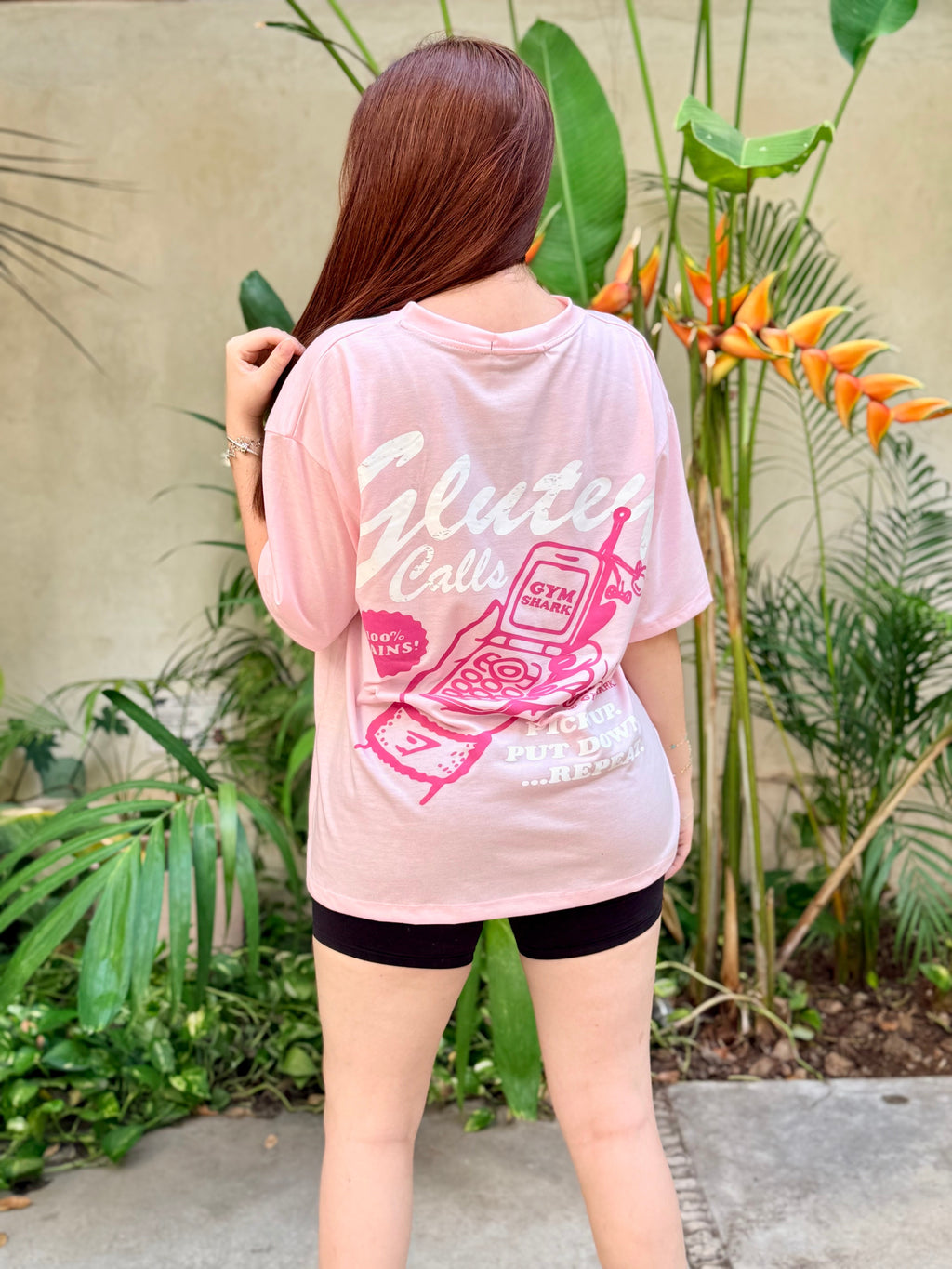 PLAYERA OVERSIZE GYMSHARK CELULAR (PRECIO REBAJA $119)