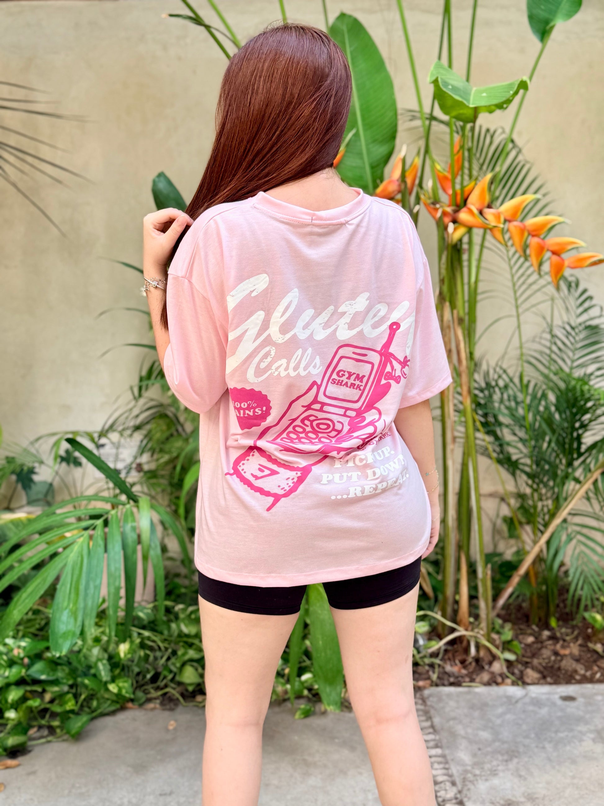 PLAYERA OVERSIZE GYMSHARK CELULAR (PRECIO REBAJA $119)