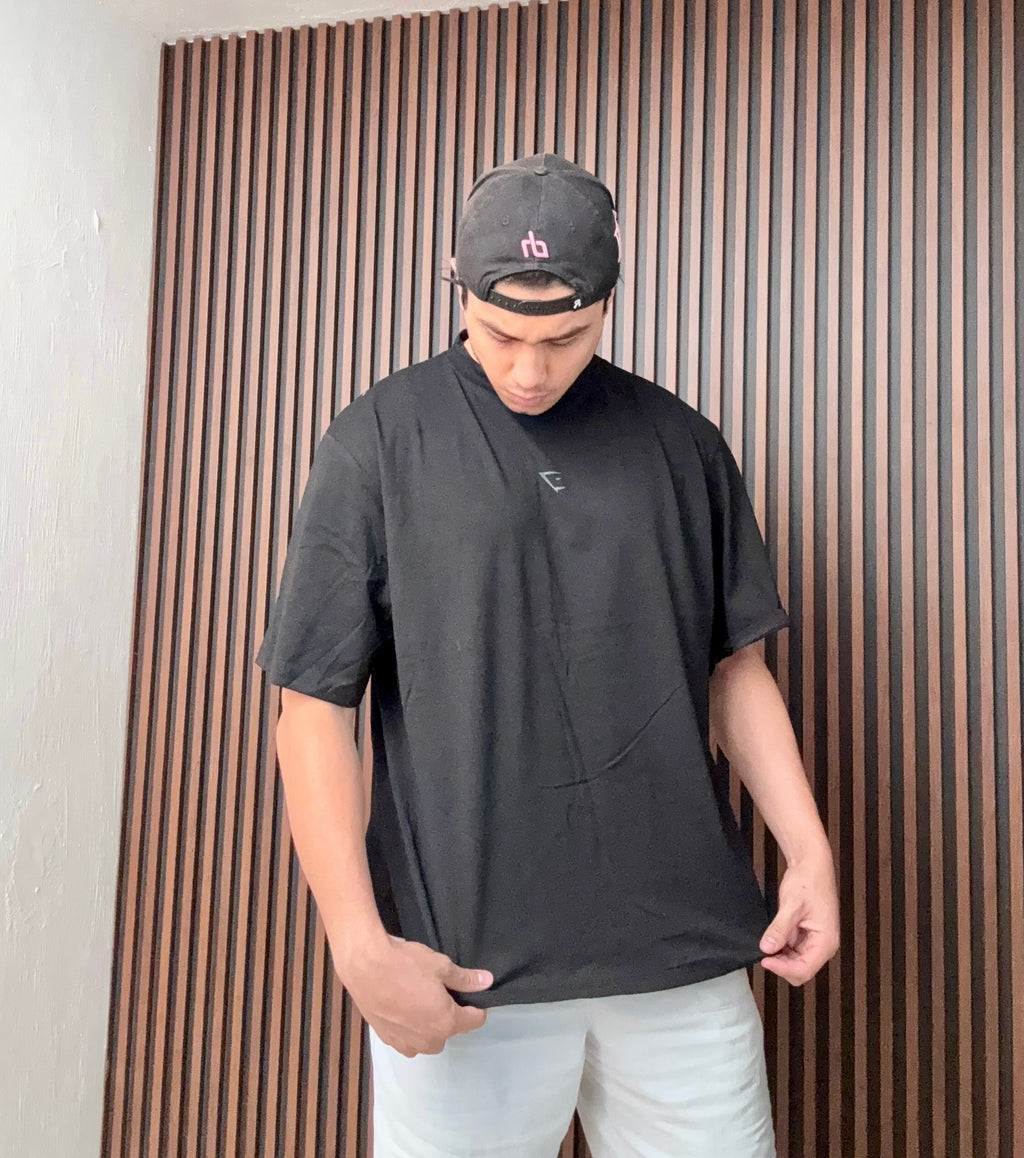 PLAYERA SUPER OVERSIZE INSPO GYMSHARK LETRA (Precio REBAJA $135)