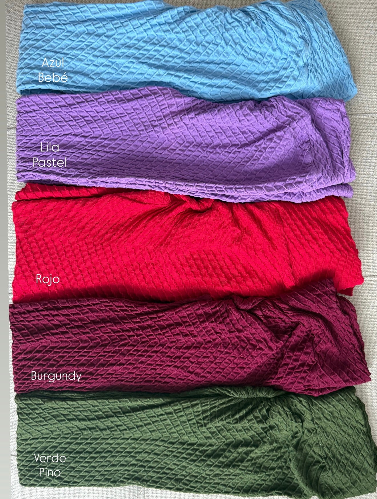 MALLA TEXTURIZADA STRECH (PRECIO REBAJA)