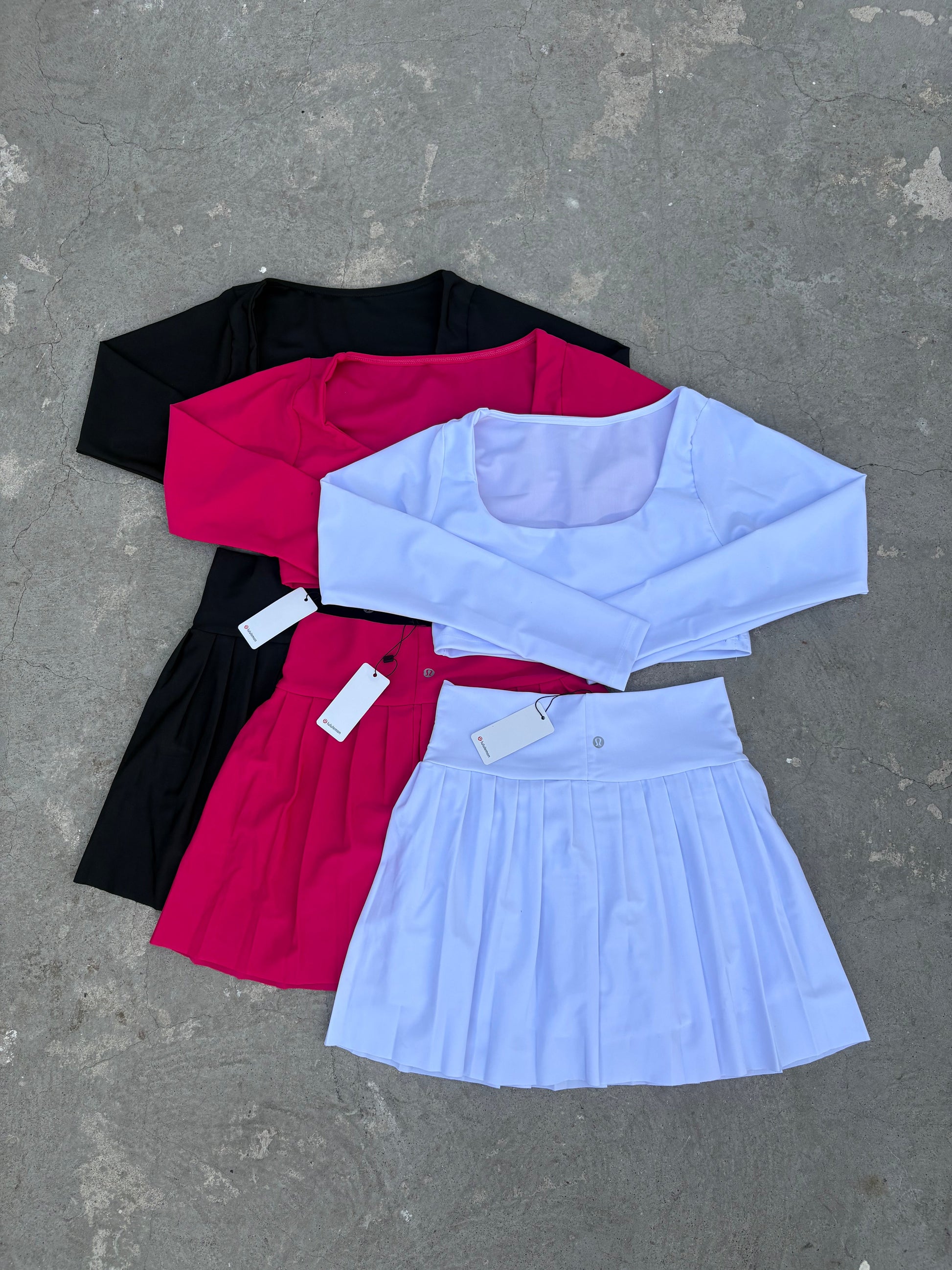 SET FALDA SHORT LULULEMON PADEL (PRECIO MENUDEO $239)