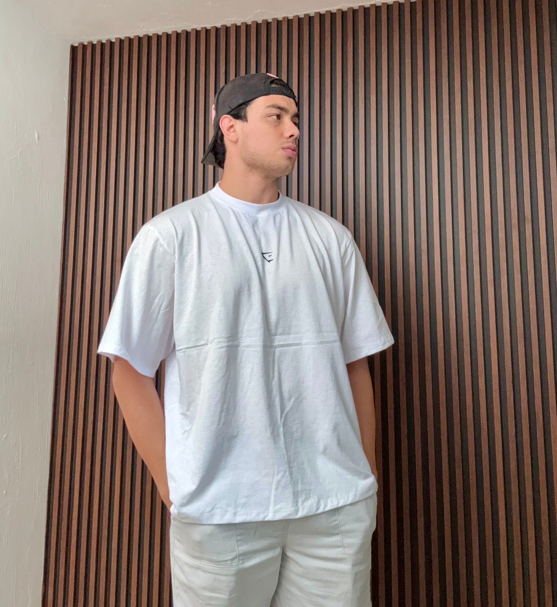 PLAYERA SUPER OVERSIZE INSPO GYMSHARK LETRA (Precio REBAJA $135)
