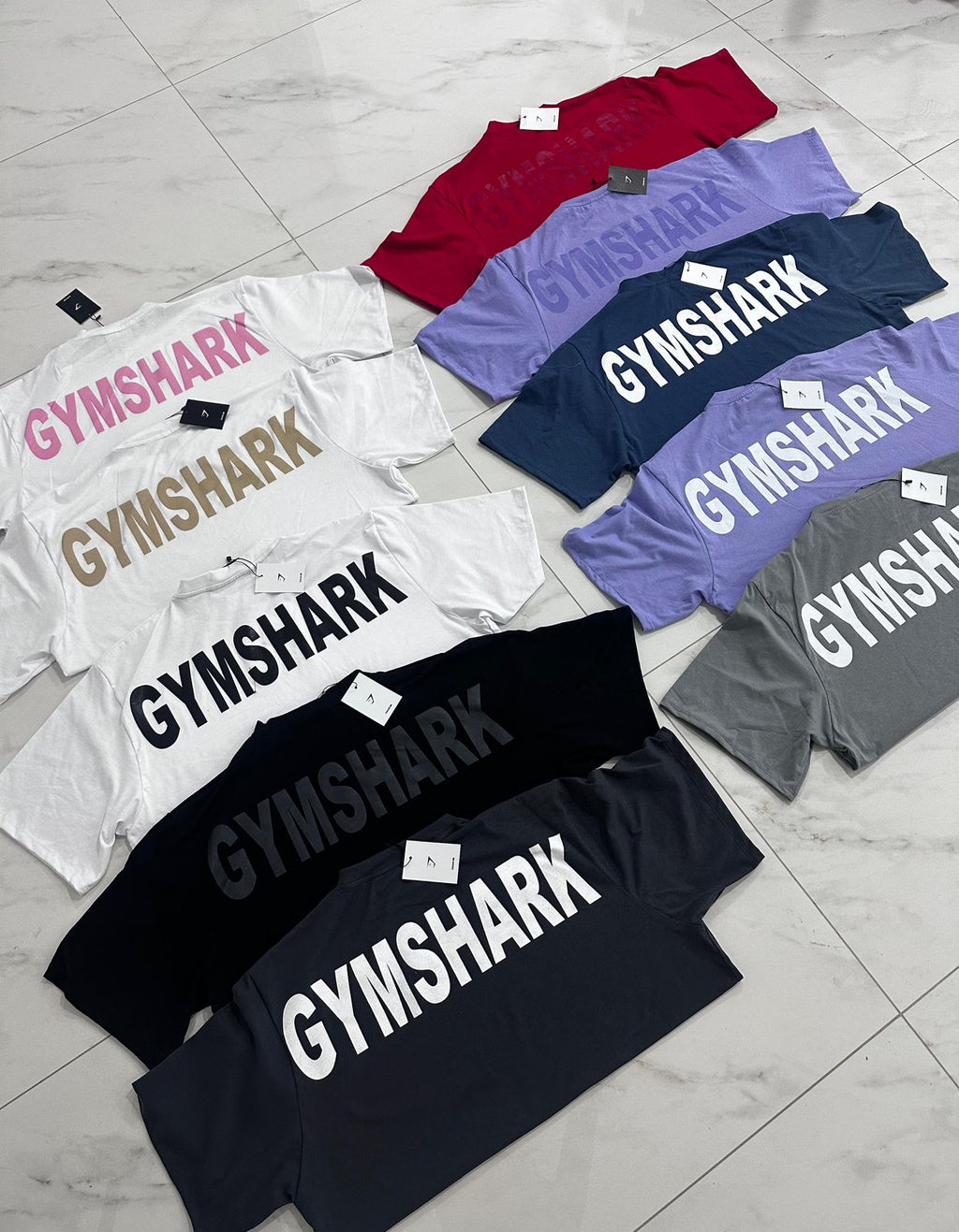 PLAYERA SUPER OVERSIZE INSPO GYMSHARK LETRA (Precio REBAJA $135)